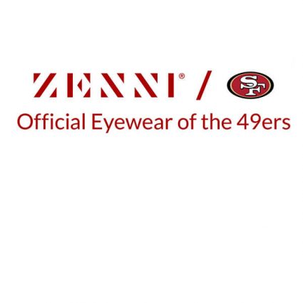 Zenni Official Eyewear Partner for 49ers