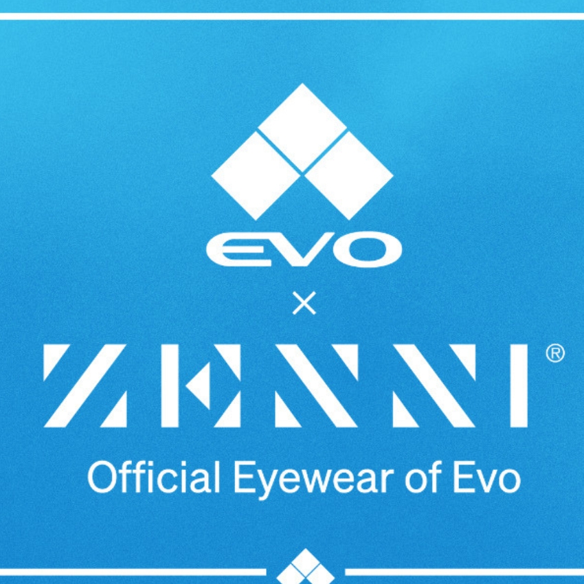 Evo x Zenni. Official Eyewear of Evo.