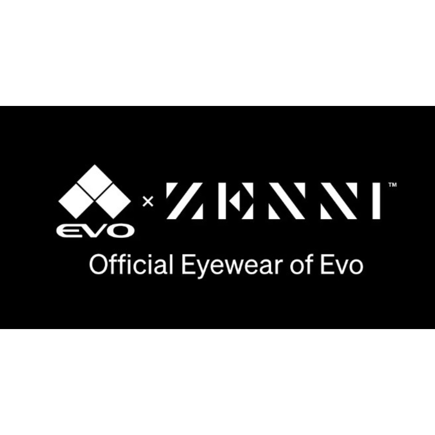 EVO x Zenni. Official Eyewear of Evo.