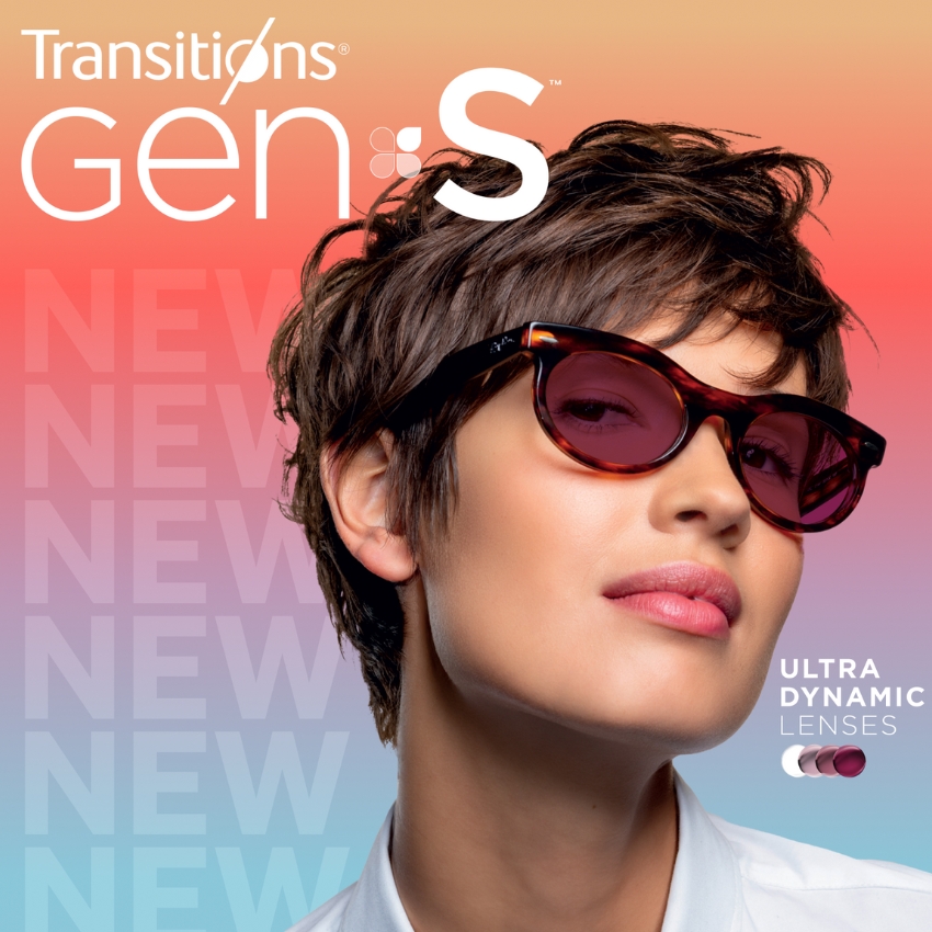 Transitions® Gen 8™ Ultra Dynamic Lenses, NEW NEW NEW NEW NEW NEW.