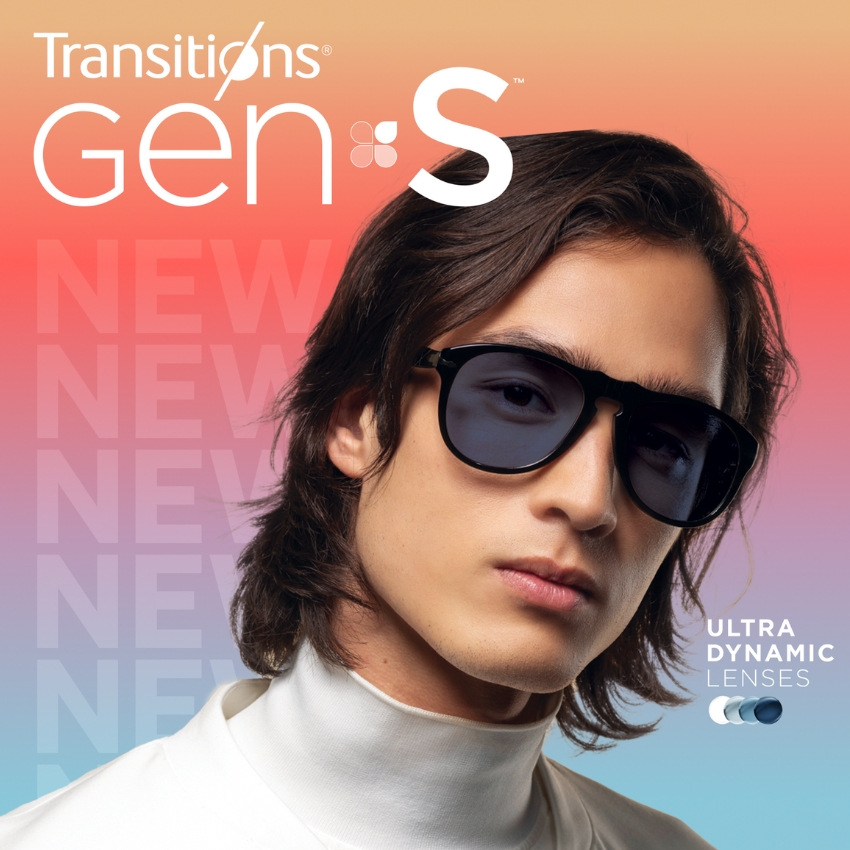 Transitions® Gen 8™ Ultra Dynamic Lenses. NEW.