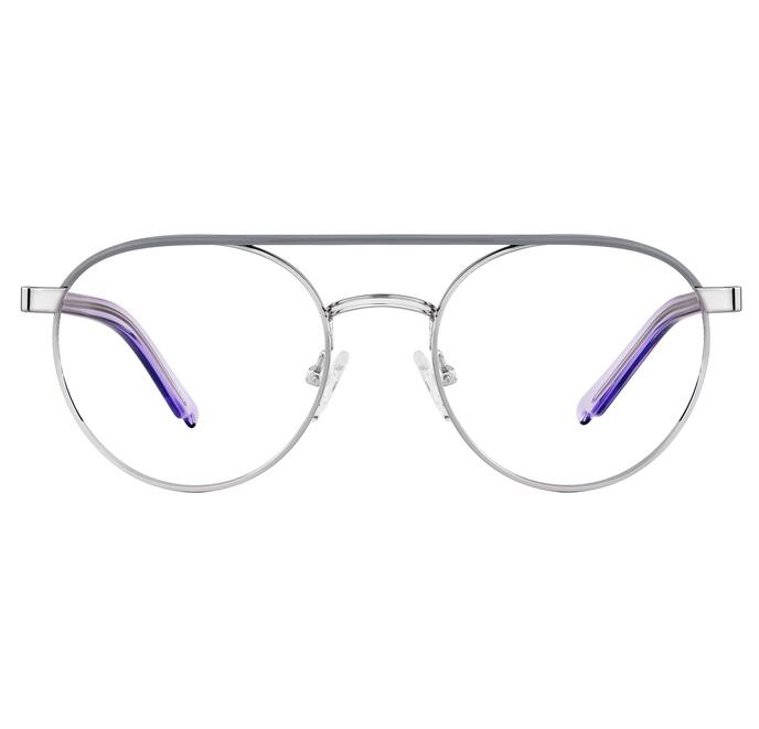 Zenni silver aviator glasses #1913011 I am brave