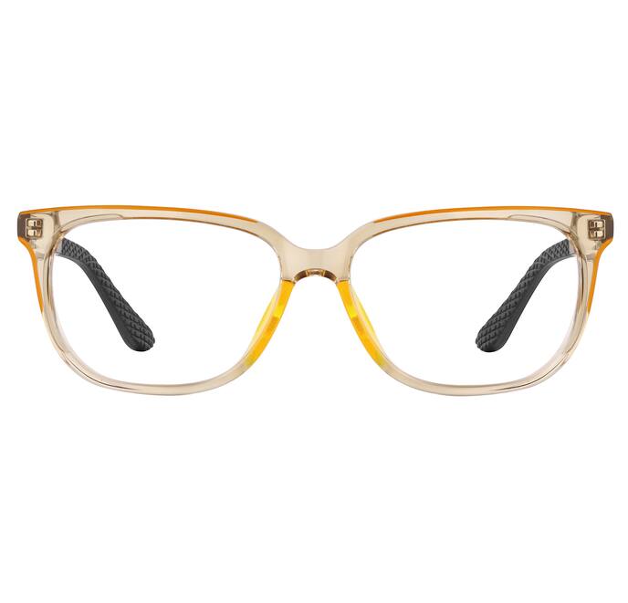 Zenni brown rectangle glasses #4448115 I am fearless